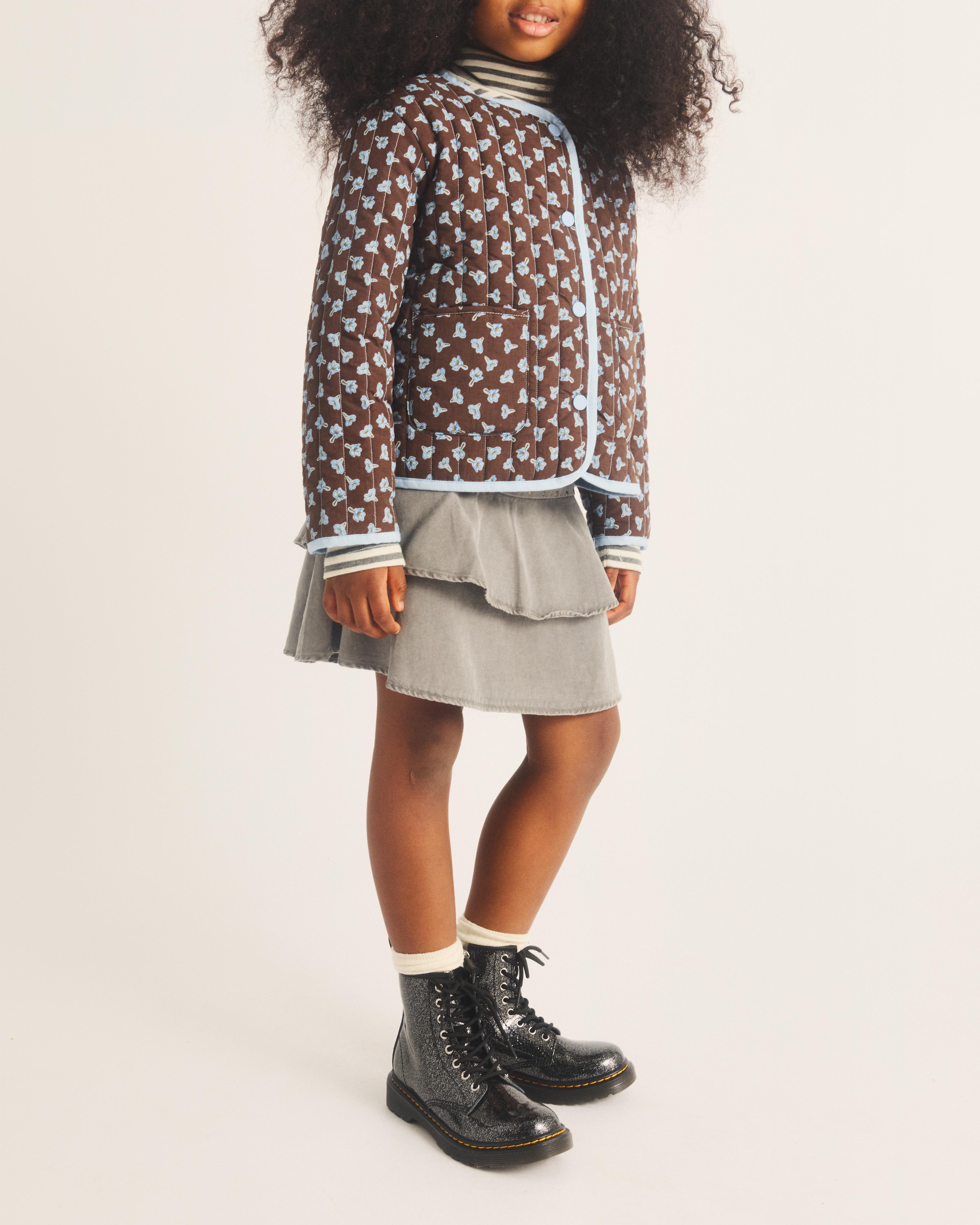 JUNIOR 1460 GLITTER PATENT LEATHER  BOOTS
