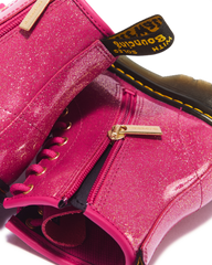 JUNIOR 1460 GLITTER PATENT LEATHER  BOOTS