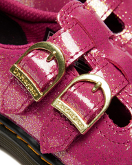 TODDLER 8065 GLITTER PATENT LEATHER  MARY JANE SHOES