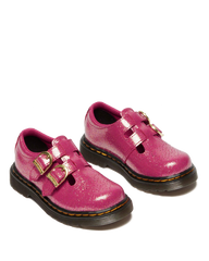 TODDLER 8065 GLITTER PATENT LEATHER  MARY JANE SHOES