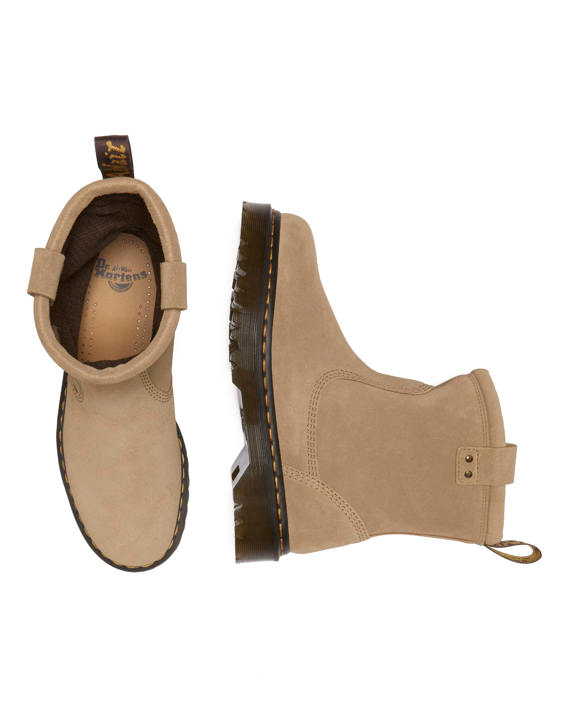 Anistone Lo suede biker boots