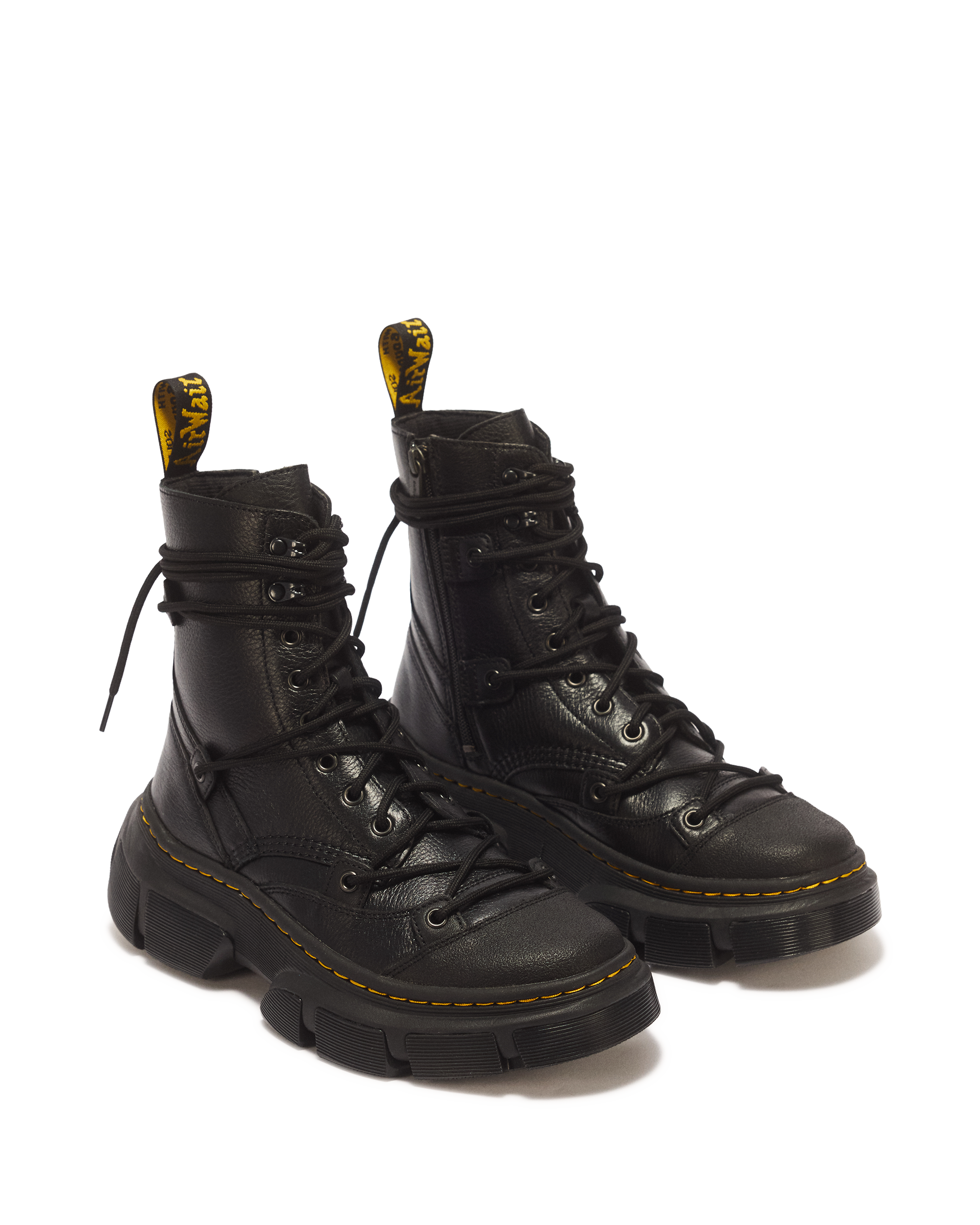 DMXL 8-eye leather boots
