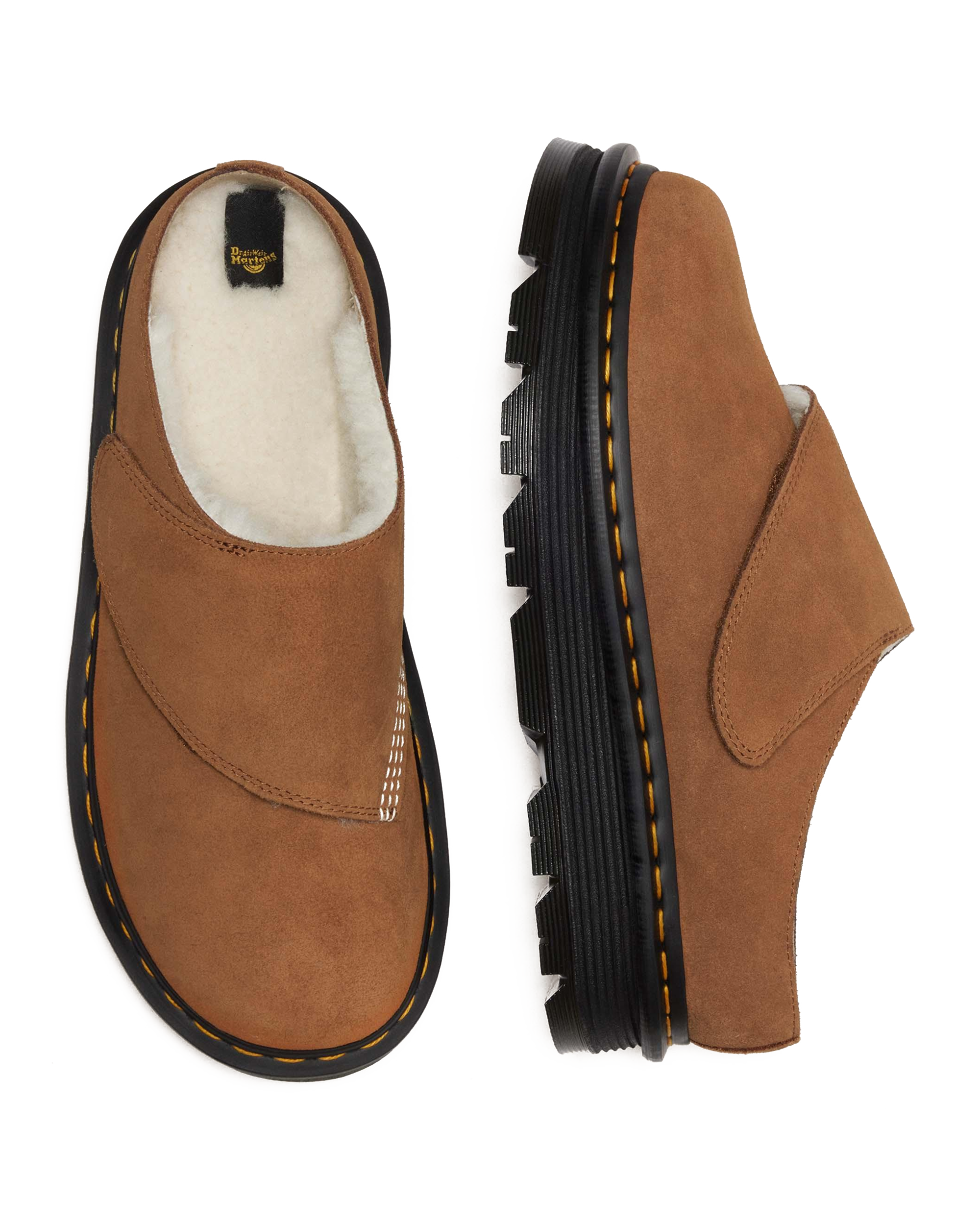 Zebzag AnyWair Warm Lined Suede Mules