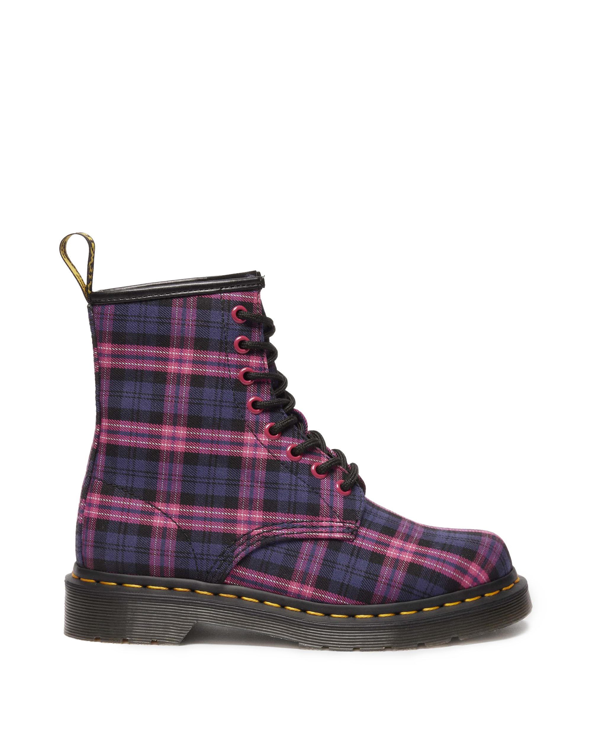 1460 Tartan Lace Up Boots