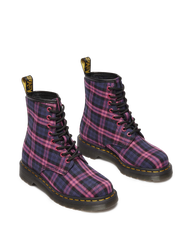 1460 Tartan Lace Up Boots