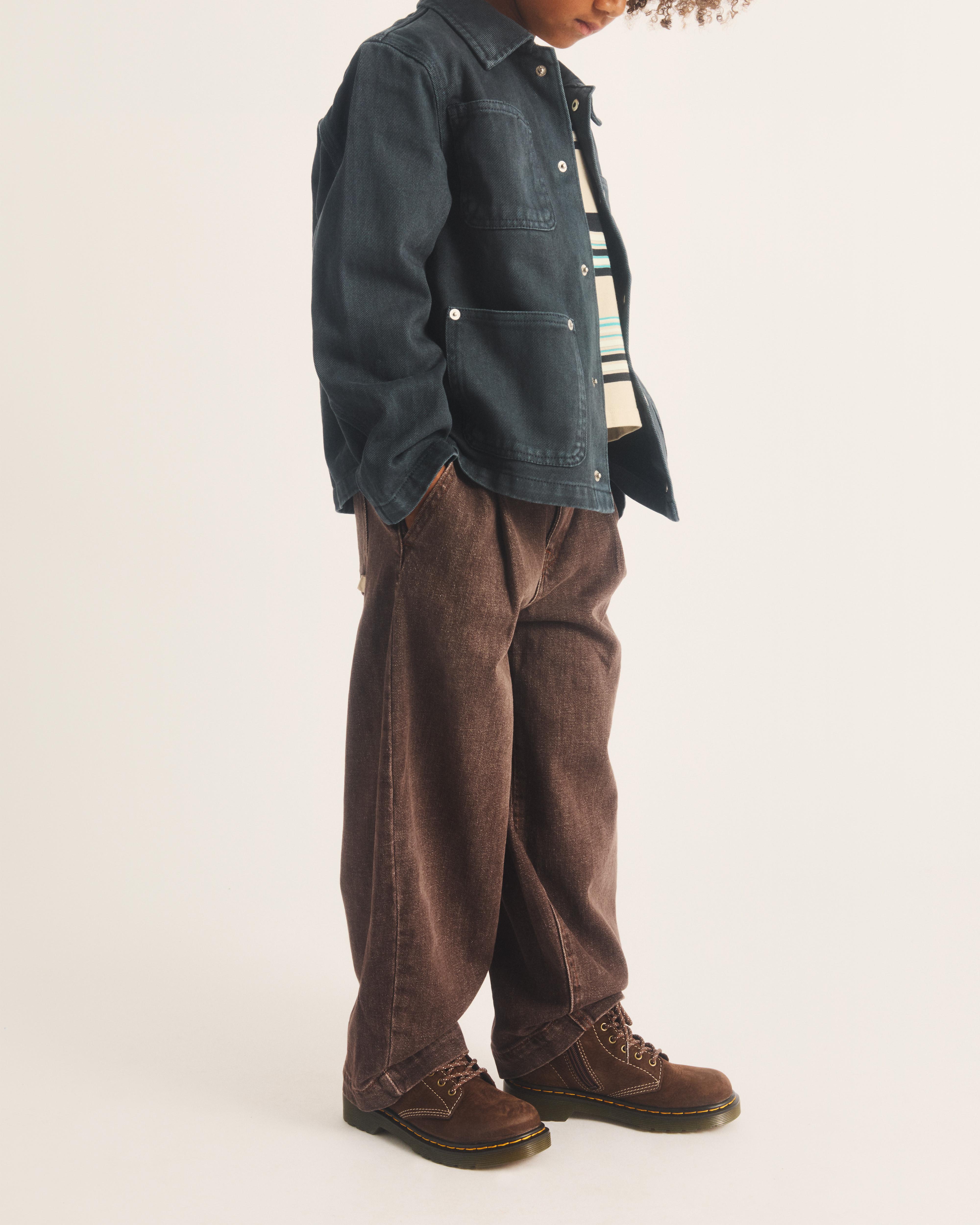 Junior 1460 Tumbled Nubuck Boots