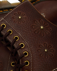 1460 Pascal Flower Grizzly Leather Boots
