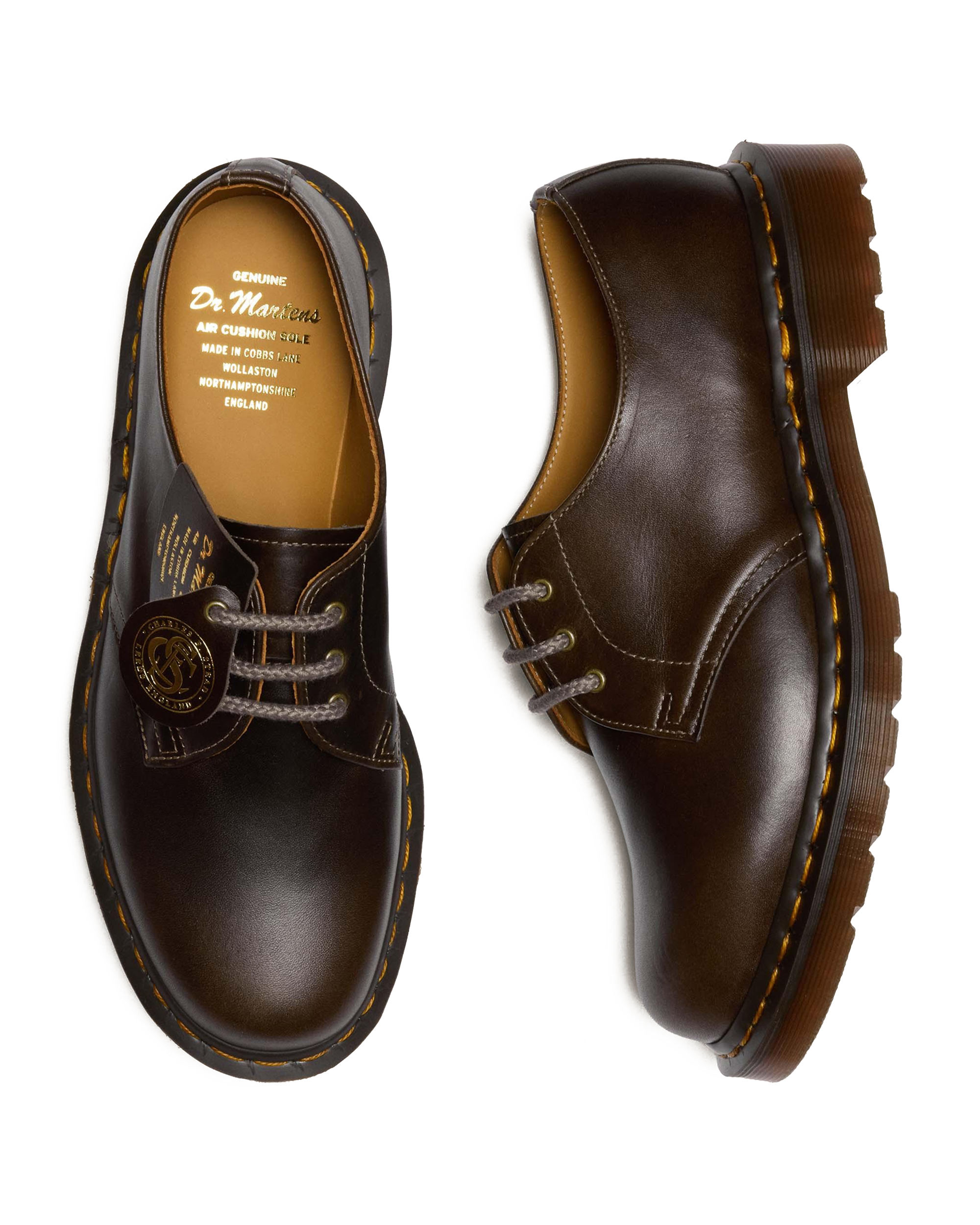 1461 Made In England Classic Calf Leather Shoes