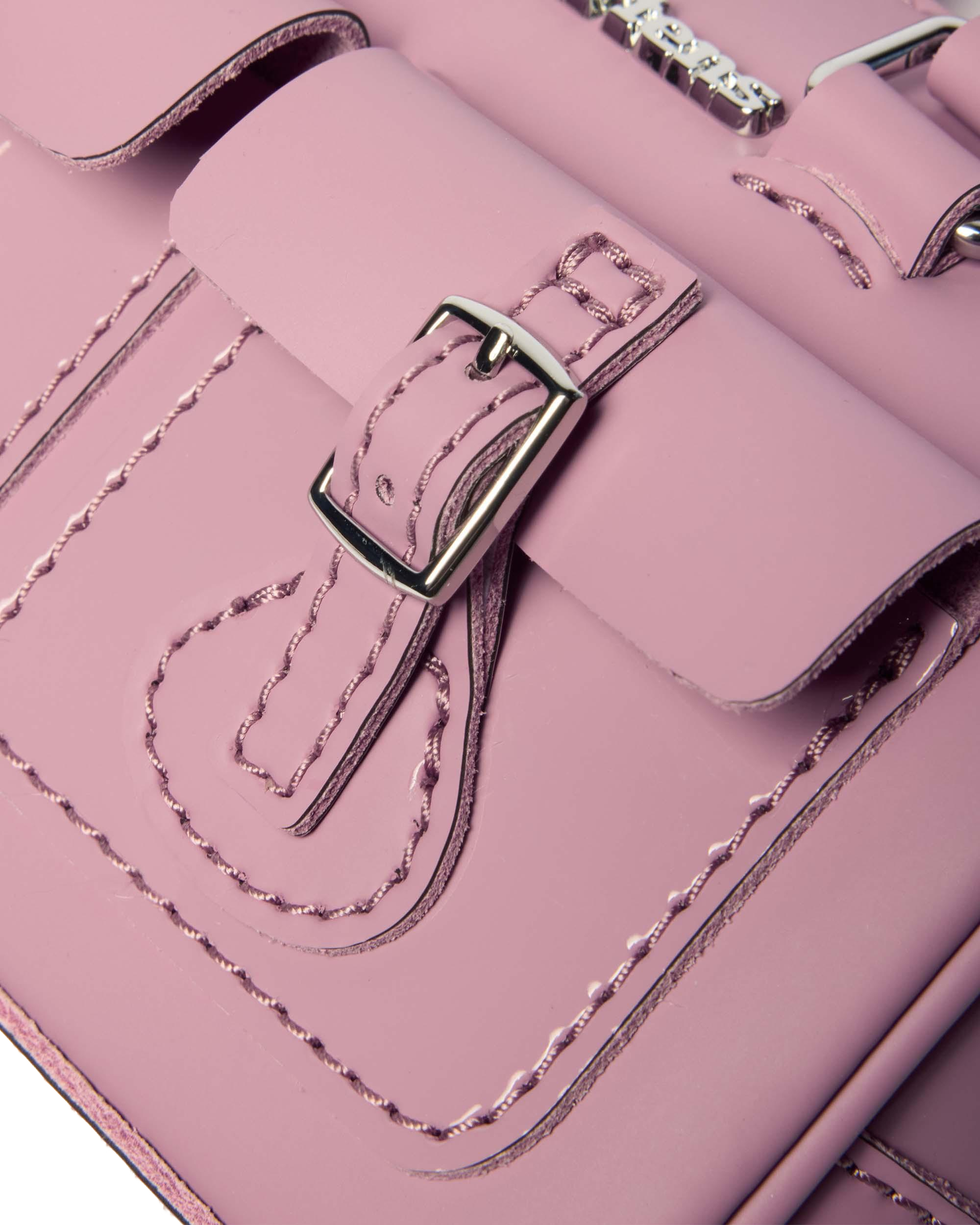 Mini Top Handle Patent Leather Bag