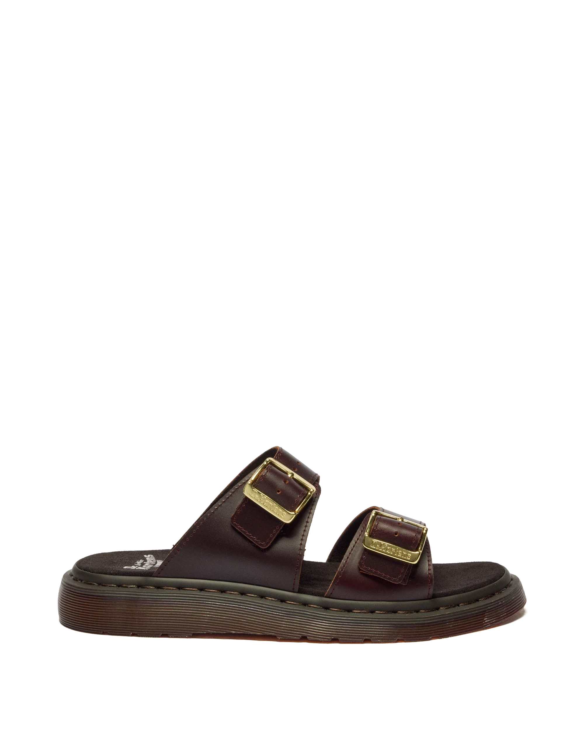 Josef Two Strap Atlas Leather Sandals