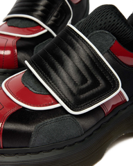 Buzz Strap Mixed Material Shoes