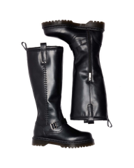 Anistone Knee High Orleans Leather Biker Boots