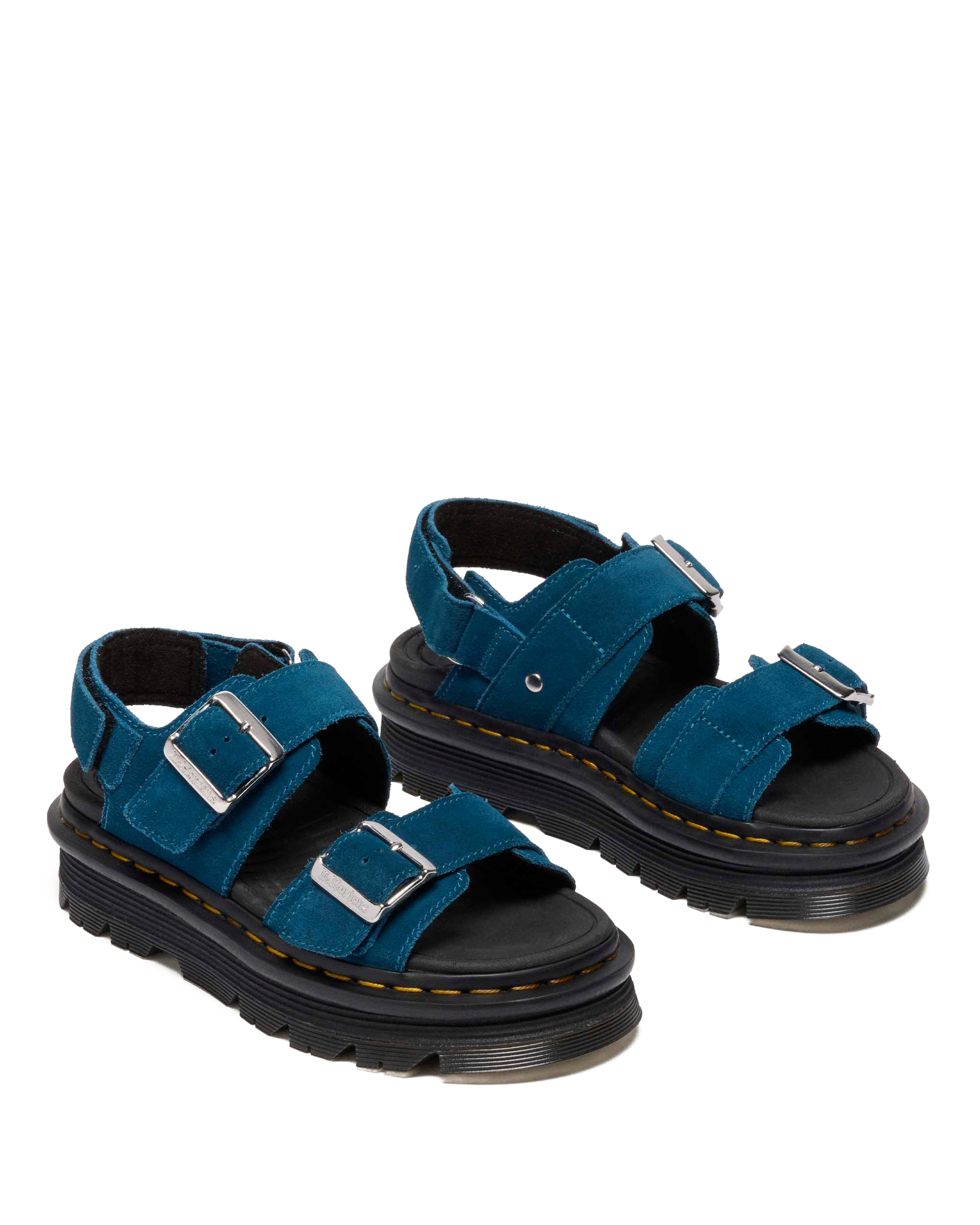 Zebzag Suede Platform Sandals