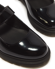 Mariel II Patent Leather Buckle Strap Shoes