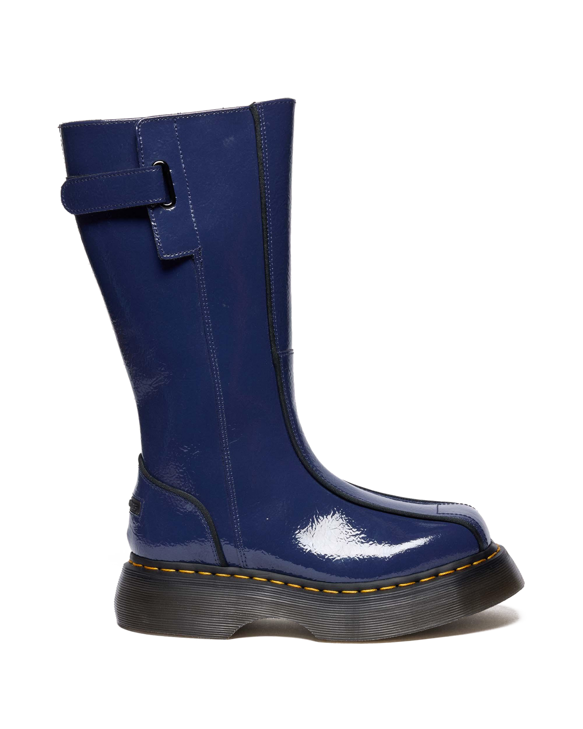 Buzz Hi Distressed Patent Boots