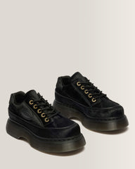 Buzz 5-Eye Hair On Leather Shoes