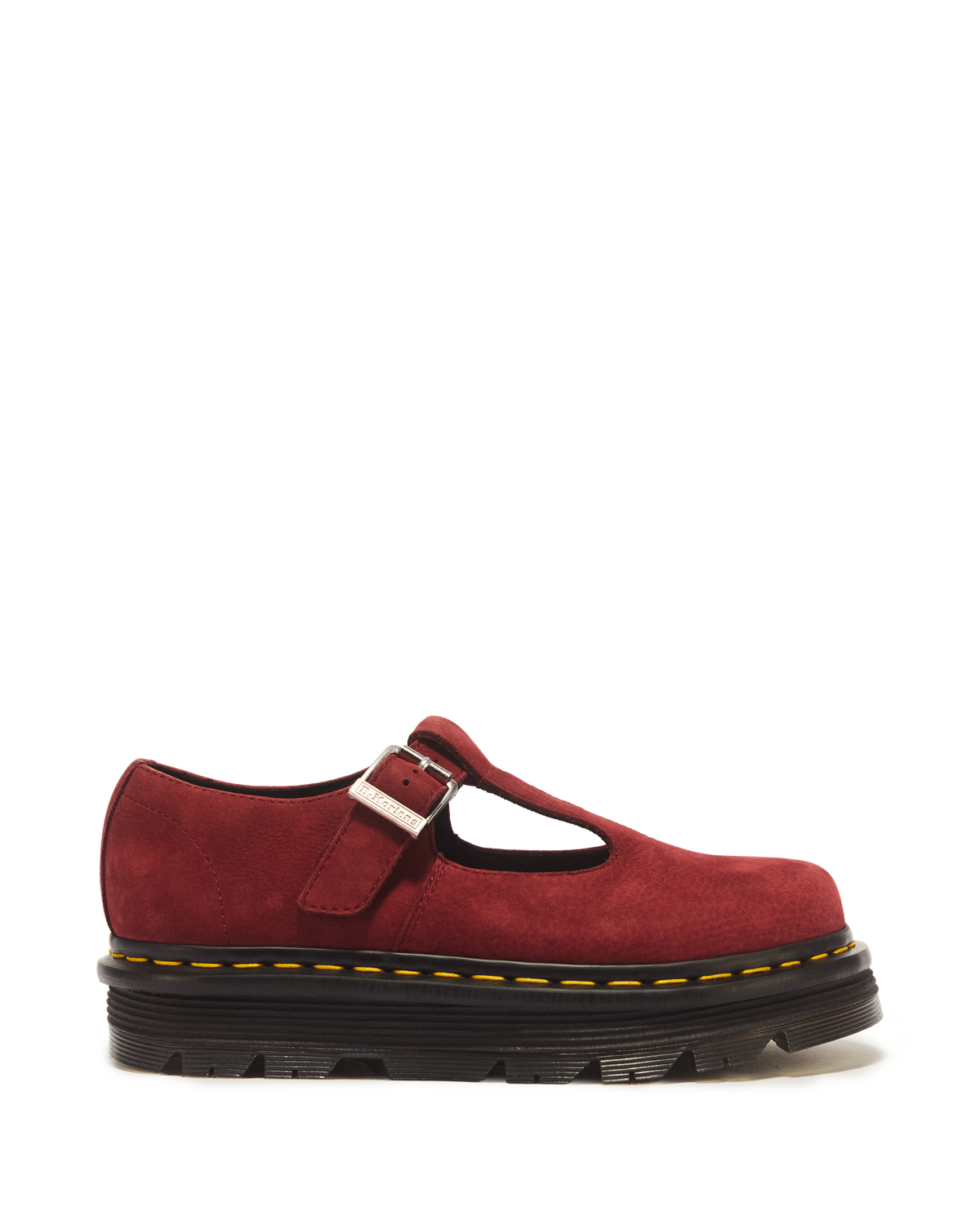 Zebzag Milled Nubuck Mary Jane Shoes