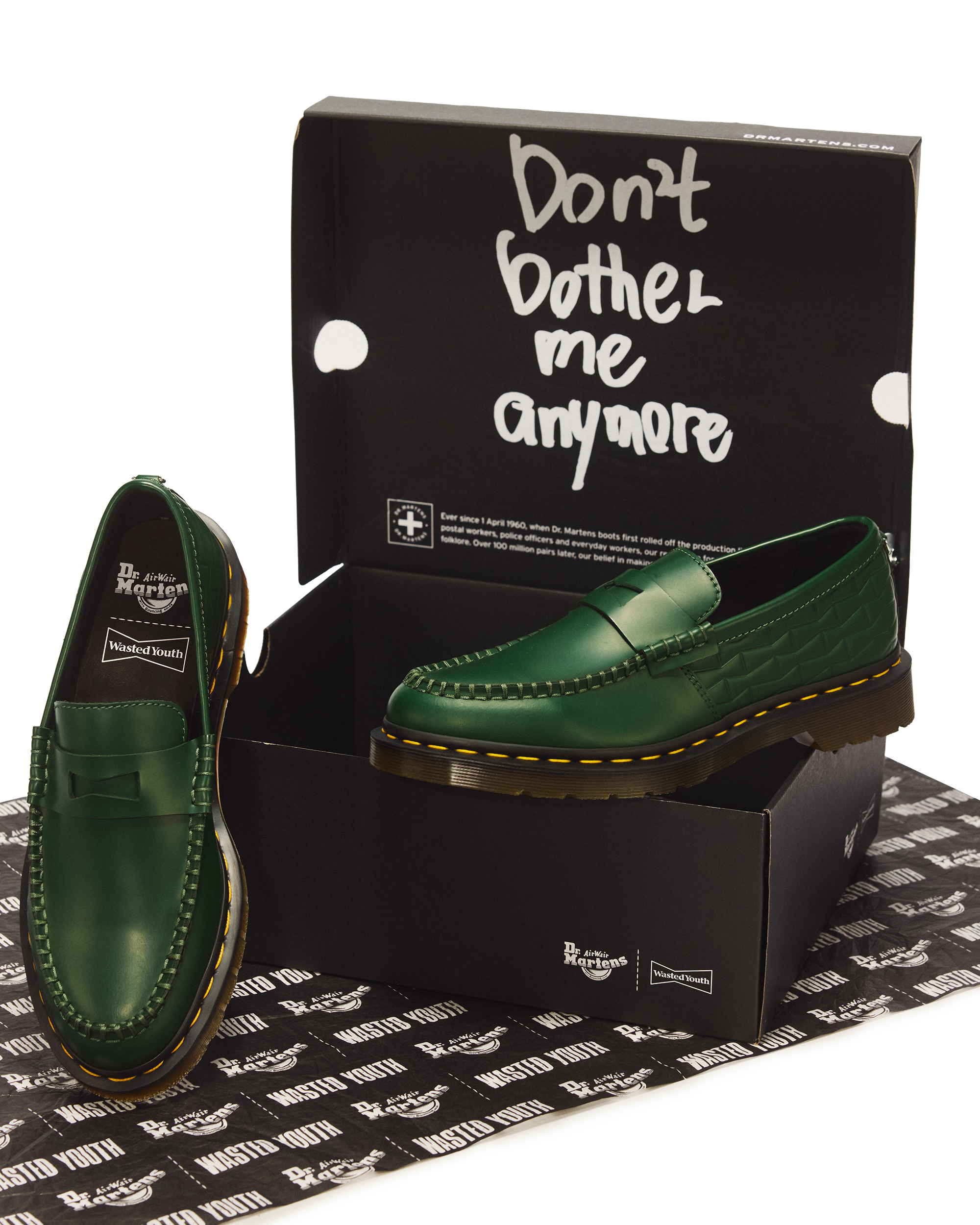 Penton Wasted Youth Smooth Leather Loafers