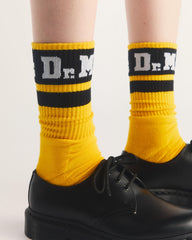 Athletic Logo Organic Cotton Blend Socks