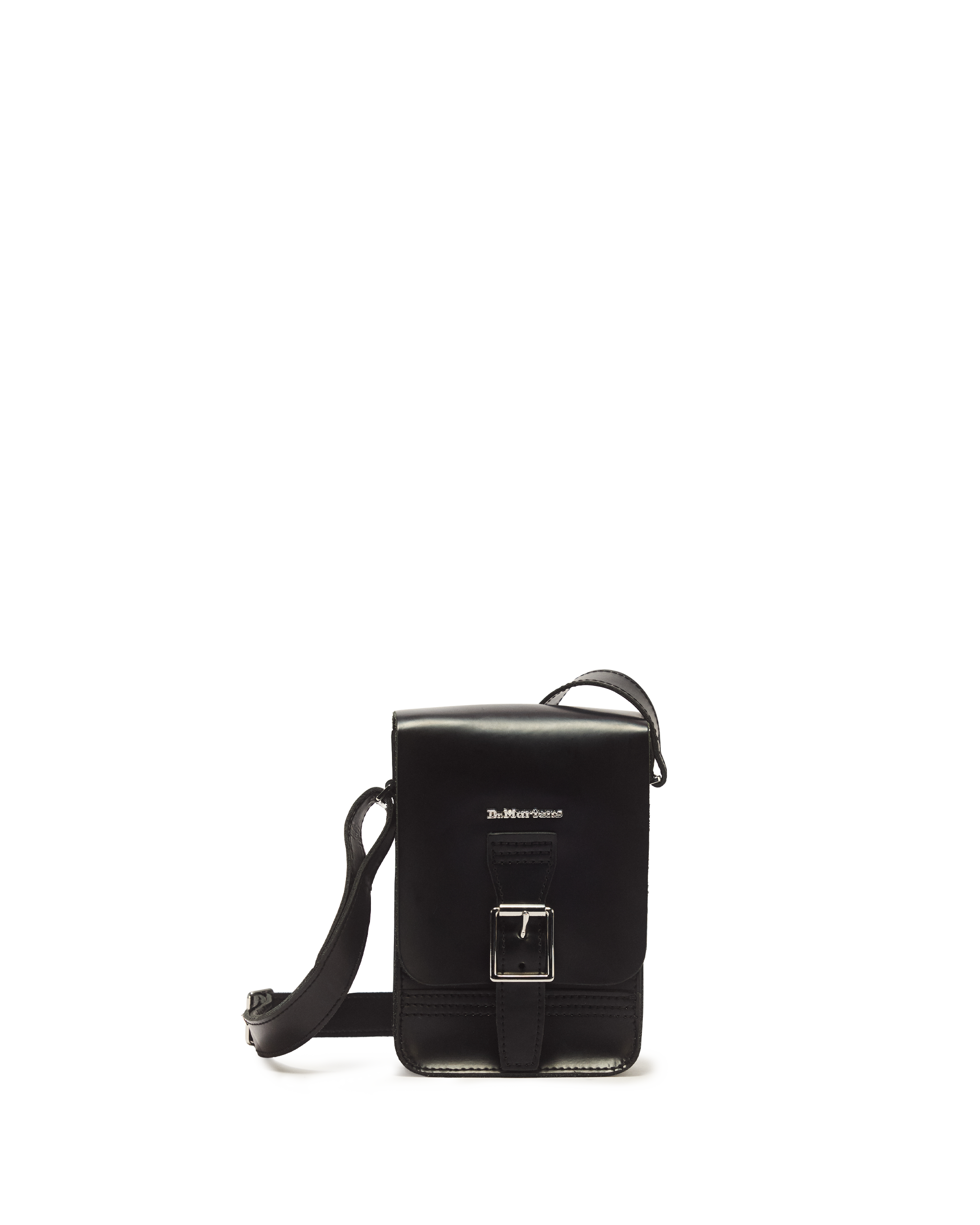 Leather Vertical Crossbody Bag