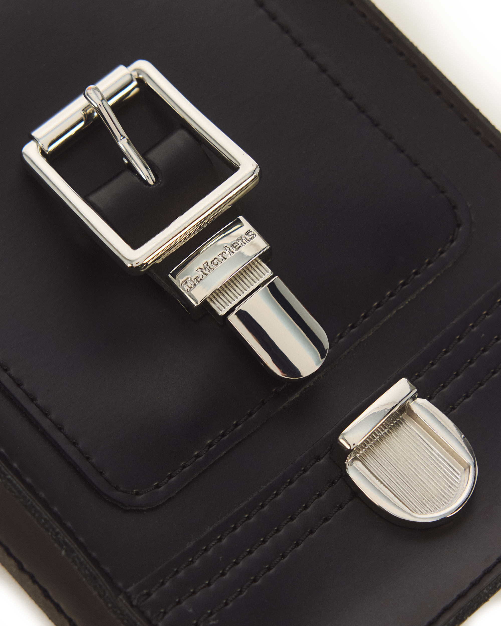 Leather Vertical Crossbody Bag