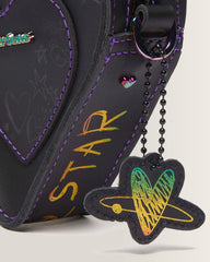 BT21 Mini Heart Shaped Leather Bag
